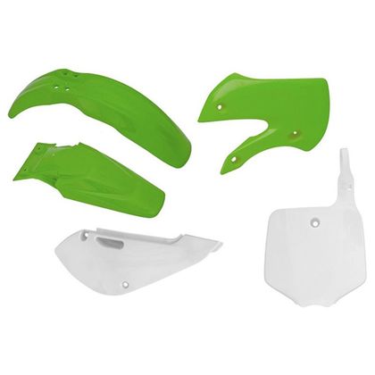 Kit plastiques R-tech 5 p couleur origine - Vert