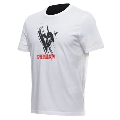 T-Shirt manches courtes Dainese TARMAC - Blanc Ref : DN2167-C794 