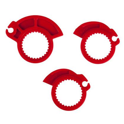 R-tech R20 Vastzetten 1/2 Wafel Beta Stuurhandvatten Universeel - Zwart