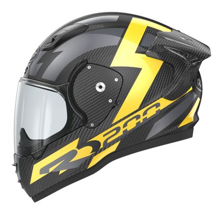 Casque intégral ROOF RO200 S CARBON SUZUKA - Jaune Ref : RO0387 