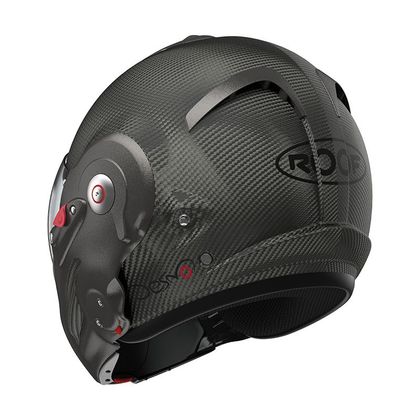 Casque modulable ROOF RO32 DESMO 3 CARBON - Carbone