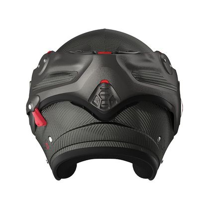 Casque modulable ROOF RO32 DESMO 3 CARBON - Carbone