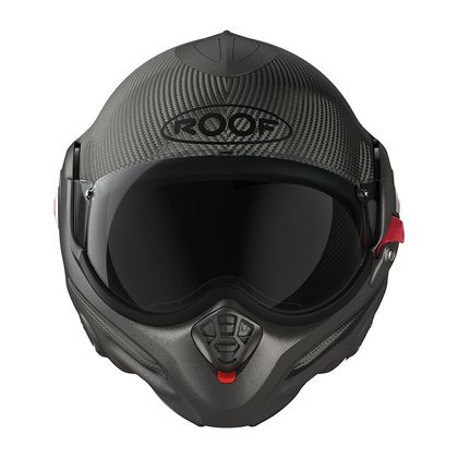 Casque modulable ROOF RO32 DESMO 3 CARBON - Carbone