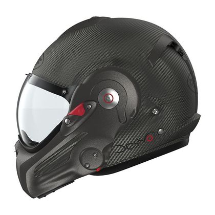 Casque modulable ROOF RO32 DESMO 3 CARBON - Carbone