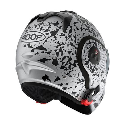 ROOF BOXER ALPHA BLACKSTAR Modulair helm - Grijs / Wit