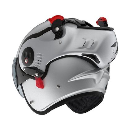 ROOF BOXER ALPHA BLACKSTAR Modulair helm - Grijs / Wit