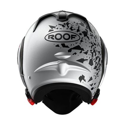 ROOF BOXER ALPHA BLACKSTAR Modulair helm - Grijs / Wit