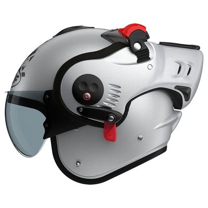 ROOF BOXER ALPHA BLACKSTAR Modulair helm - Grijs / Wit