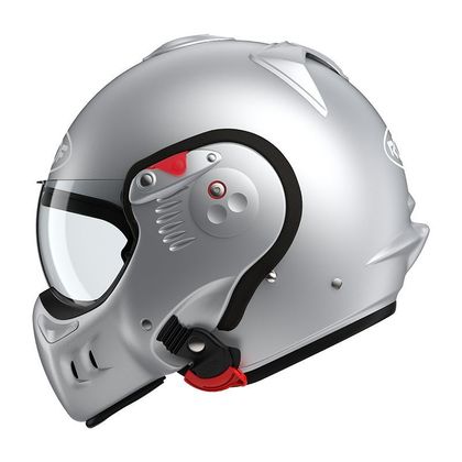 ROOF BOXER ALPHA Modular helmet - White / Grey