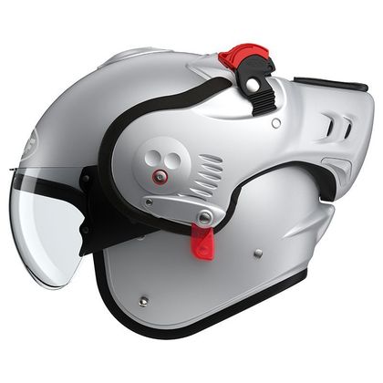 ROOF BOXER ALPHA Modular helmet - White / Grey