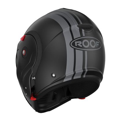 ROOF RO9 BOXXER 2 STRIPES Modular helmet - Black / Grey