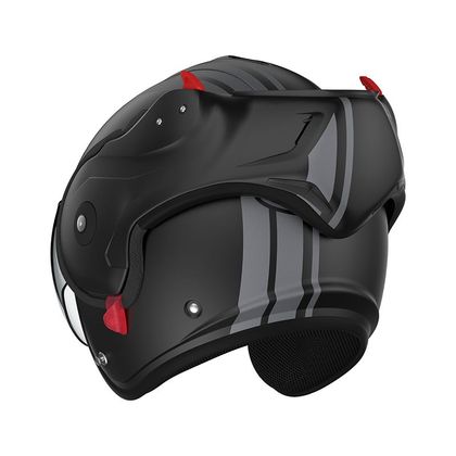 ROOF RO9 BOXXER 2 STRIPES Modular helmet - Black / Grey