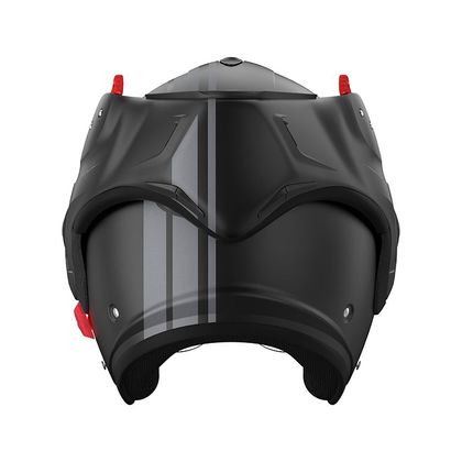 ROOF RO9 BOXXER 2 STRIPES Modular helmet - Black / Grey