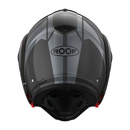Casque modulable ROOF RO9 BOXXER 2 CARBON WONDER - Carbone / Gris