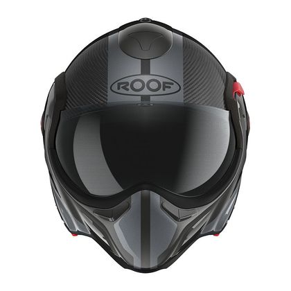 Casque modulable ROOF RO9 BOXXER 2 CARBON WONDER - Carbone / Gris