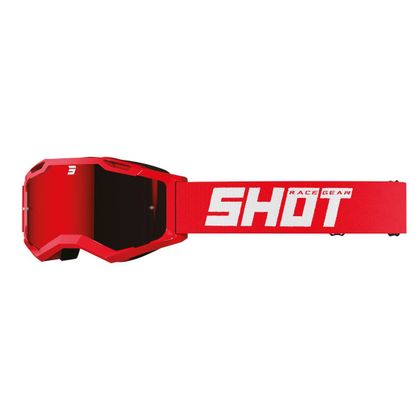 Shot ROCKET CHILD 2.0 - SOLID IRIDIUM Cross goggles - Red