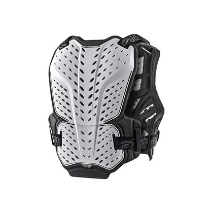 Pare pierre TroyLee design ROCKFIGHT SOLID 2025 - Blanc