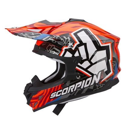 Casco de motocross Scorpion Exo VX-15 EVO AIR - ROK BAGOROS 2018