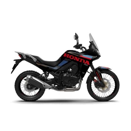 Kit déco RiderUnik ROX BLACK - Noir Ref : RU3292 / HO750TRANSALPROXBLACK-1 HONDA 750 XL 750 TRANSALP - 2023 - 2024