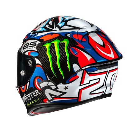 Casque intégral Hjc RPHA 1 V2 - QUARTARARO LE MANS 3 - Rouge / Bleu