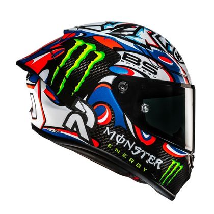 Casque intégral Hjc RPHA 1 V2 - QUARTARARO LE MANS 3 - Rouge / Bleu