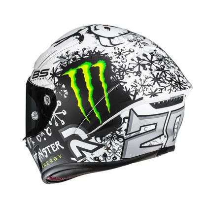Casque intégral Hjc RPHA 1 V2 - SNOW DIABLO - Gris / Blanc
