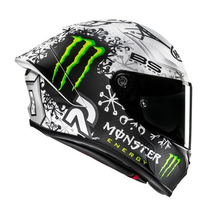 Casque intégral Hjc RPHA 1 V2 - SNOW DIABLO - Gris / Blanc