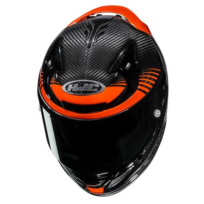 Casque intégral HJC RPHA 12 CARBON - TOVIN - Noir / Orange