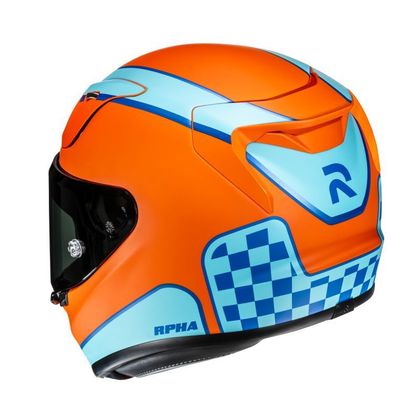 Hjc RPHA 12 - LIABILITY Full-face helmet - Blue / Orange