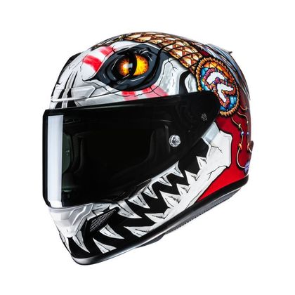 Hjc RPHA 12 - SKULLY Full-face helmet - Black / Grey Ref : HJ1408 