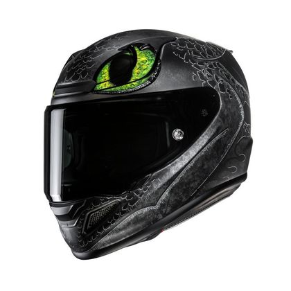 Hjc RPHA 12 - TOOTHLESS II Full-face helmet - Green / Black Ref : HJ1412 
