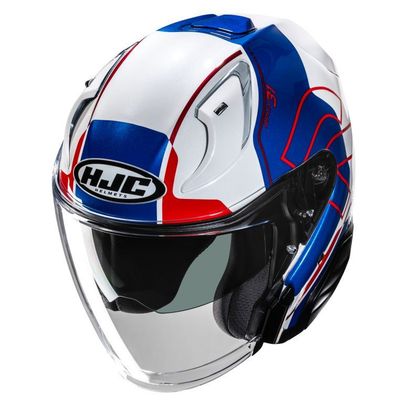Casque jet Hjc RPHA31 - DEREEN - Blanc / Rouge