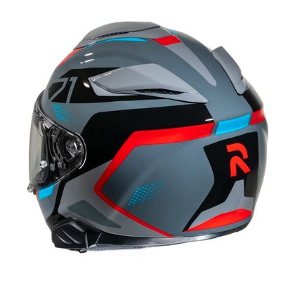 Casque Hjc RPHA 71 - HAPEL - Bleu / Rouge