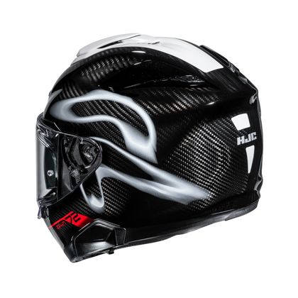 Kask integralny HJC RPHA 72 CARBON - GAREN - Czarny / Czerwony