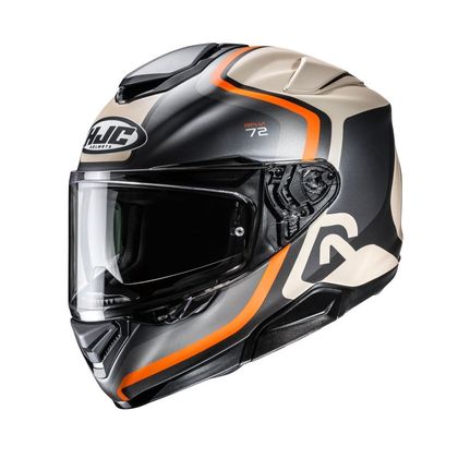 Hjc RPHA 72 - ERNEM Full-face helmet - Grey / Orange Ref : HJ1376 