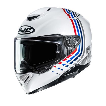 HJC RPHA 72 - VELDINE Integralhelm - Weiß / Rot Ref : HJ1588 