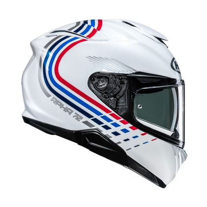 HJC RPHA 72 - VELDINE Integralhelm - Weiß / Rot
