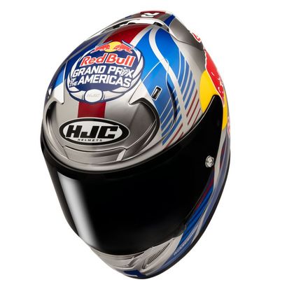 Casque Hjc RPHA 12 - RED BULL AUSTIN GP II - Bleu / Rouge