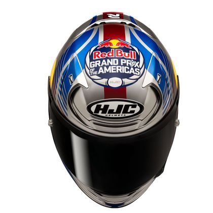 Casque Hjc RPHA 12 - RED BULL AUSTIN GP II - Bleu / Rouge