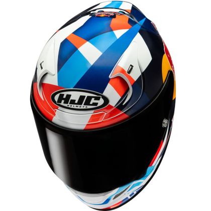 HJC RPHA 12 - RED BULL MISANO GP II Integralhelm - Rot / Blau