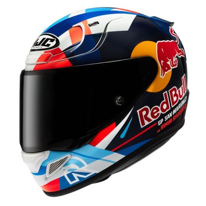 HJC RPHA 12 - RED BULL MISANO GP II Integralhelm - Rot / Blau Ref : HJ1554 