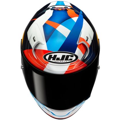 HJC RPHA 12 - RED BULL MISANO GP II Integralhelm - Rot / Blau