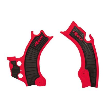 Protector chasis R-tech bimaterial rojo/negro - Rojo / Negro
