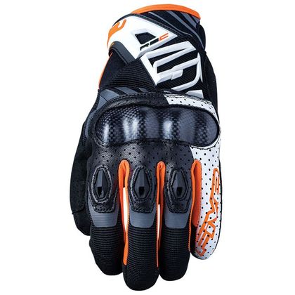 Five RS-C Gloves - White / Orange Ref : FV0295 