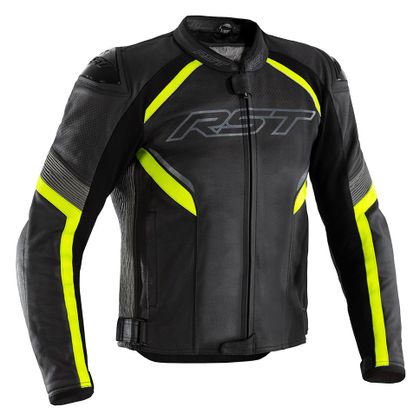 RST SABRE Motorbike Jacket - Black / Yellow Ref : RST0086-C3098 