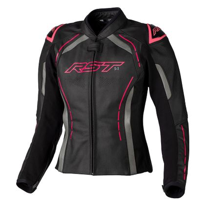 Cazadora RST S1 MUJER - Negro / Rosa Ref : RST0157 
