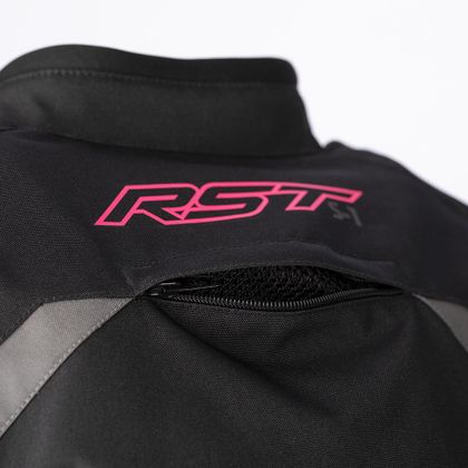 Blouson RST S1 TEX FEMME - Noir / Rose