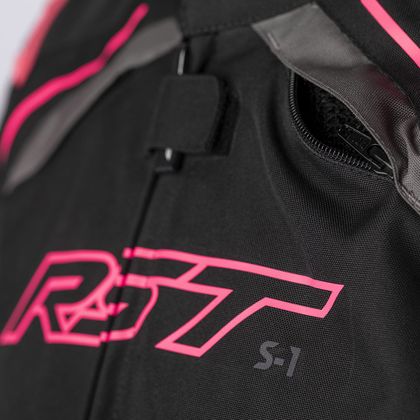 Blouson RST S1 TEX FEMME - Noir / Rose