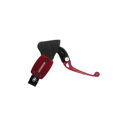 Accossato radial 10.5 mit integriertem Wassertank umklappbarer Hebel Hauptbremszylinder Universell - Schwarz / Rot Ref : ACC0034 / CY010R 