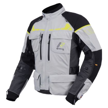 Veste Moto Rukka ECUADO-R GORE-TEX® PRO - Gris / Jaune Ref : RUK0008-C52530 